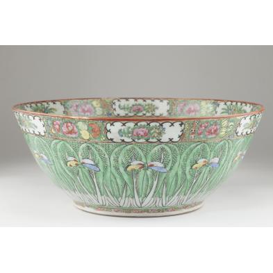 chinese-porcelain-cabbage-leaf-punch-bowl