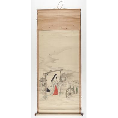 antique-japanese-scroll-painting