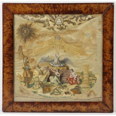 masonic-silk-pictorial-needlework-19th-century