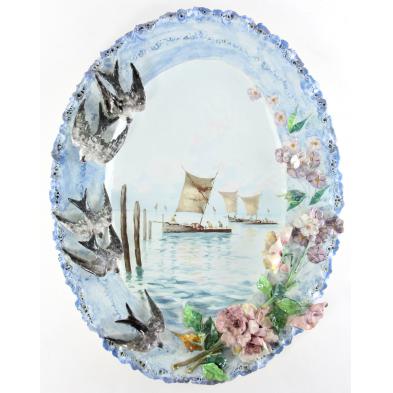 capodimonte-porcelain-wall-plaque