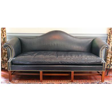 pug-moore-chippendale-style-leather-sofa