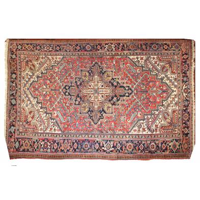 semi-antique-hand-tied-heriz-carpet
