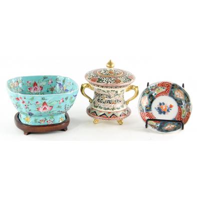three-japanese-porcelains