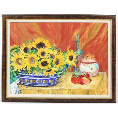 j-carr-nc-still-life-with-sunflowers
