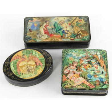 three-russian-lacquered-boxes