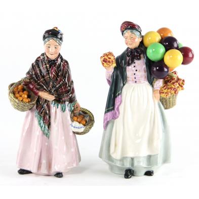 two-royal-doulton-figures