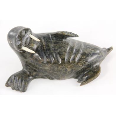 inuit-carving-of-a-walrus
