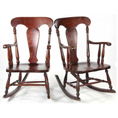 pair-of-vintage-rocking-chairs