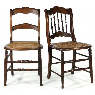 two-antique-cane-side-chairs