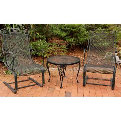 vintage-wrought-iron-patio-set