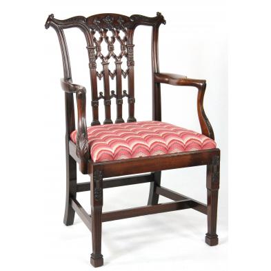 irish-chippendale-style-arm-chair