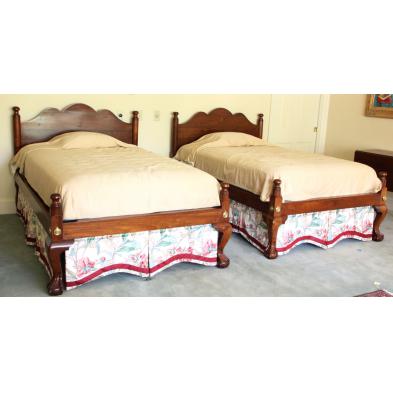 pair-of-walnut-beds-by-wiggins-and-clark-furniture