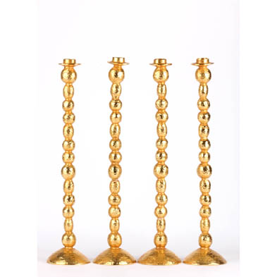 set-of-four-french-gilt-olive-candlesticks