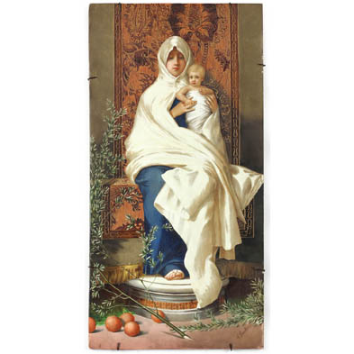 italian-porcelain-plaque-madonna-of-the-olives