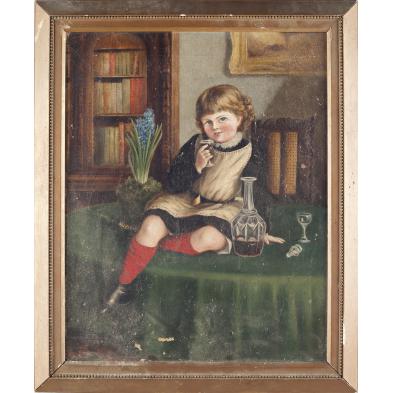 19th-century-english-school-genre-painting