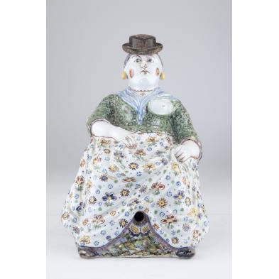 dutch-delft-figural-bobbejak-gin-bottle