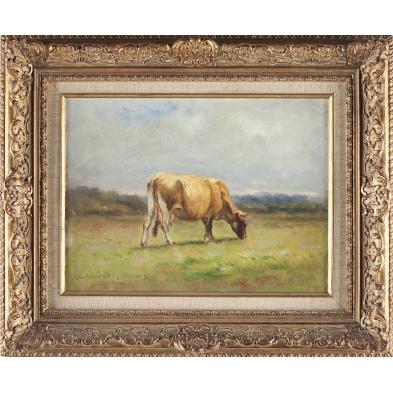 john-carleton-wiggins-ny-1848-1932-yellow-cow