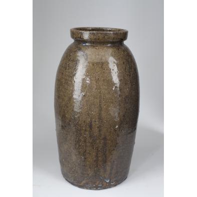 john-wesley-helton-storage-jar-nc-pottery