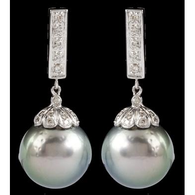 pair-of-large-tahitian-pearl-and-diamond-earrings