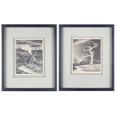 buell-whitehead-fl-1919-1993-2-lithographs