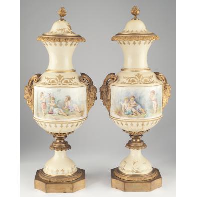 pair-of-sevres-style-mantel-vases