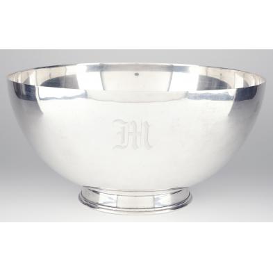 colonial-american-style-sterling-silver-punch-bowl