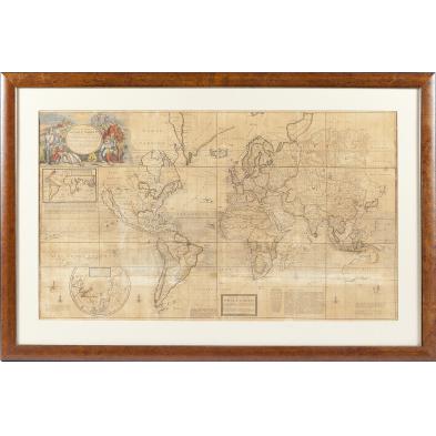 18th-century-herman-moll-world-map