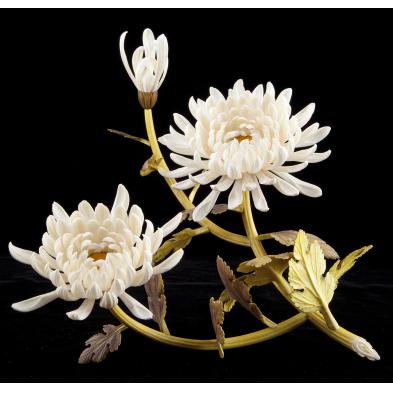japanese-chrysanthemum-okimono