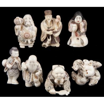 group-of-seven-ivory-netsuke