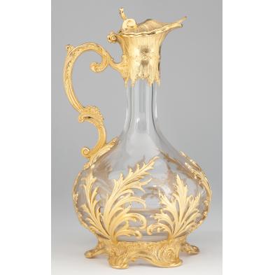 st-louis-crystal-decanter-with-ormolu-mounts