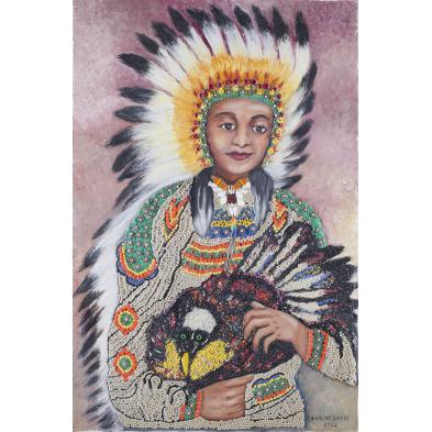 folk-art-native-american-chief-by-karolina-danek