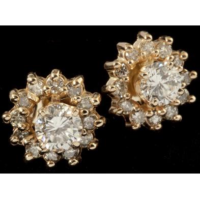 pair-of-diamond-stud-earrings