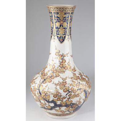 large-japanese-satsuma-vase