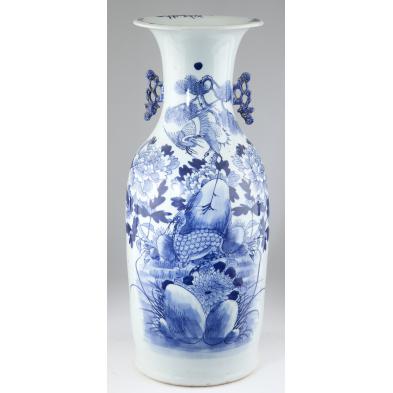 chinese-blue-and-white-porcelain-floor-vase