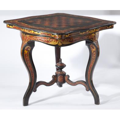 french-paint-decorated-game-table