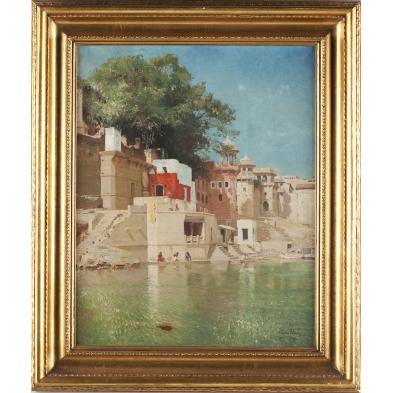 john-gleich-german-b-1879-along-the-ganges