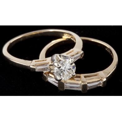 diamond-wedding-set