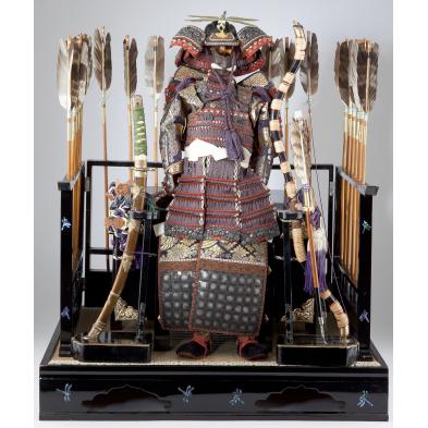 japanese-samurai-armor-and-weapons-model
