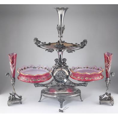 american-silverplate-epergne-centerpiece