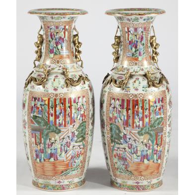 pair-of-chinese-export-rose-mandarin-vases