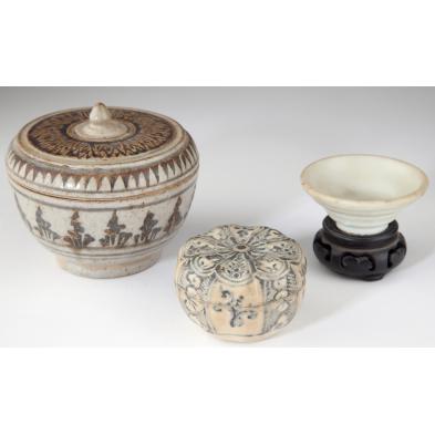 three-small-early-asian-ceramics