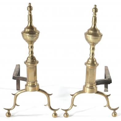 federal-period-brass-andirons