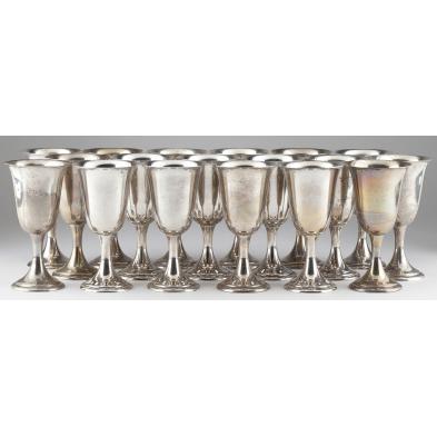 set-of-18-alvin-sterling-silver-goblets