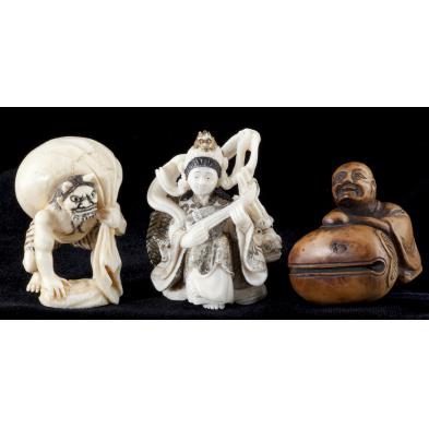 three-japanese-figural-netsuke