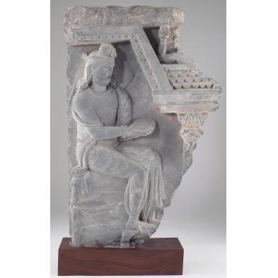 large-gandharan-grey-schist-frieze-fragment