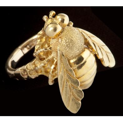 gold-insect-ring