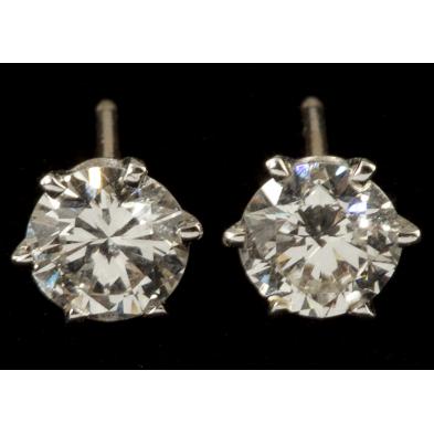 pair-of-diamond-stud-earrings