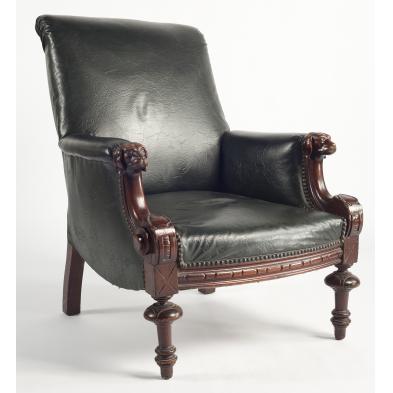 renaissance-revival-library-chair-19th-century