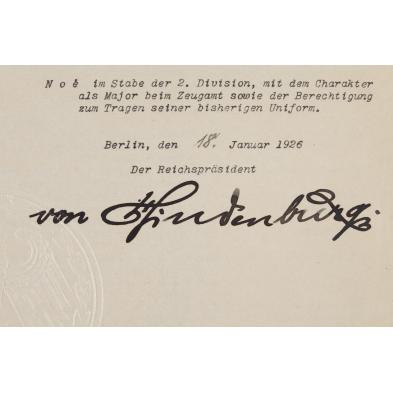 paul-von-hindenburg-document-signed