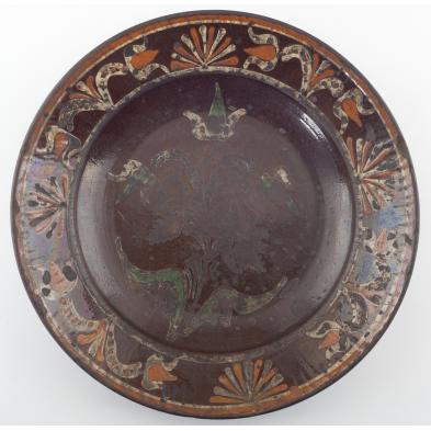 attributed-german-earthenware-plate-circa-1750